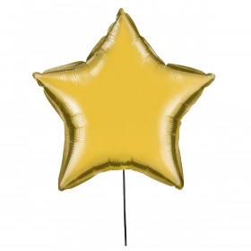 Złoty Balon Gwiazda 46 cm