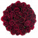 Czerwone Róże Żywe w Dużym Czarnym Boxie