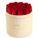 Édition Spéciale Brzoskwiniowy Box z Czerwonymi Różami Żywymi