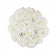 Rose eterne bianche in flowerbox marmo bianco