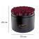 Rote Ewige Rosen in schwarzer Rosenbox Mega 40 rosen