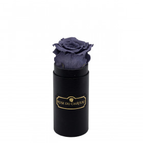 Eternity Grey Rose & Mini Black Flowerbox
