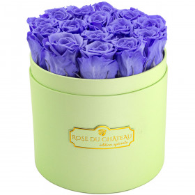 Eternity Lavender Roses & Mint Flowerbox