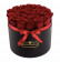 Eternity Red Roses & Large Black Flowerbox