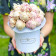 Lovely Peonies Bouquet & White Flowerbox